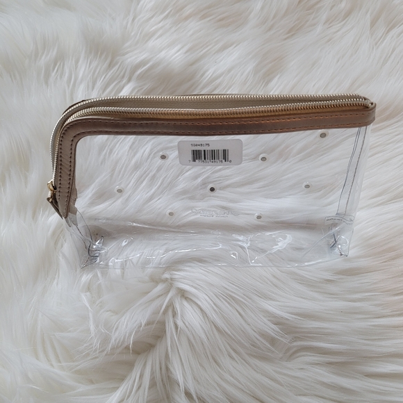 NEW Shiseido Pearl Makeup Bag - Picture 3 of 6
